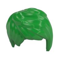 Hair Short Tousled with Side Part (Bright Green)
