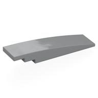 Brick Curved 8 x 2 No Studs (Light Bluish Gray)
