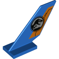 Tail Shuttle with Jurassic World Logo (Blue)