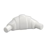 Food Croissant - Flat Ends (White)