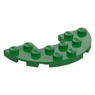 Plate Round Half 3 x 6 with 1 x 2 Cutout (Green)