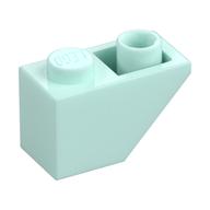 Brick Sloped Inverted 45° 2 x 1 (Light Aqua)