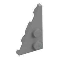 Wedge Plate 2 x 4 27° Left (Light Bluish Gray)