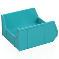 Duplo Dump Truck Bed 4 x 4 x 2 (Tipper) (Medium Azure)