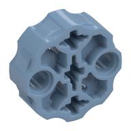 Large Figure Weapon, Barrel with 2 Pin Holes and 3 Axle Holes (Sand Blue)