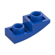 Brick Curved Inverted 2 x 1 (Blue)