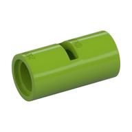 Technic Pin Connector Round [Slotted] (Lime)