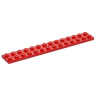Plate 2 x 14 (Red)
