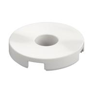 Tile Special Round 2 x 2 with Hole (White)