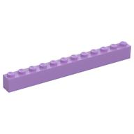 Brick 1 x 12 (Medium Lavender)