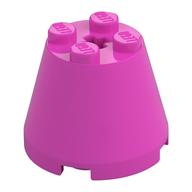 Cone 3 x 3 x 2 (Dark Pink)