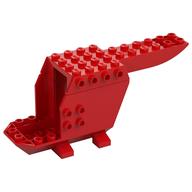 Helicopter Body 4 x 14 x 5 (Red)