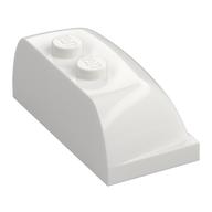 Windscreen 2 x 4 x 1 1/3 [Plain] (White)