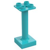 Duplo Support / Umbrella Stand with Square Base (fits 92002) (Medium Azure)