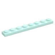Plate 1 x 8 (Light Aqua)