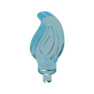 Wave / Flame Small with Pin (Trans-Light Blue)