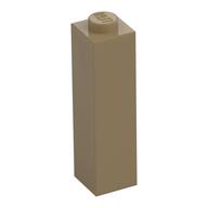 Brick 1 x 1 x 3 (Dark Tan)