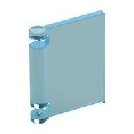 Book Cover [Plain] (Trans-Light Blue)
