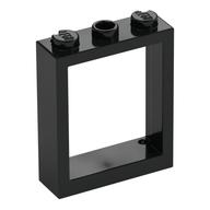 Window Frame 1 x 3 x 3 (Black)