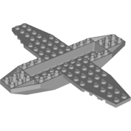 Plane, Bottom 18 x 16 x 1 x 1 1/3 (Light Bluish Gray)