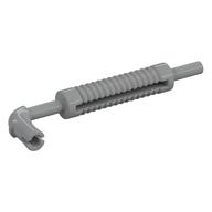 Exhaust Pipe with Technic Pin - Flat End, Squared Hole (Light Bluish Gray)