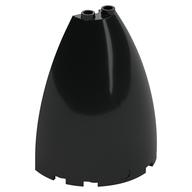 Cone Half 6 x 3 x 6 (Elliptic Paraboloid) (Black)