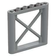 Support 1 x 6 x 5 Girder Rectangular (Light Bluish Gray)