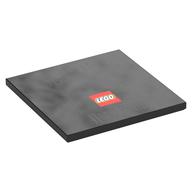 Tile 6 x 6 with 'Welcome Harry, To Diagon Alley', LEGO Logo, and 'Harry Potter' Print (Black)