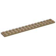 Plate 2 x 16 (Dark Tan)