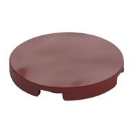 Tile Round 3 x 3 (Dark Red)