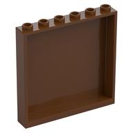 Panel 1 x 6 x 5 (Reddish Brown)
