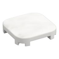 Tile Round Corners 4 x 4 x 2/3 (White)