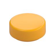 Tile Round 1 x 1 (Bright Light Orange)