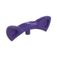 Headwear Accessory Cat Ears with Pin, Hollow Ears (Dark Purple)