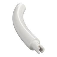 Animal Body Part / Plant, Tail / Neck / Branch / Trunk, Middle Section with Pin, Square Pin Hole (White)
