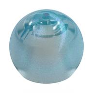 Helmet Round Sphere with Small Hole (Opal Trans-Light Blue)