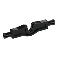 Vehicle Axle with Steering Clip and Pins (Black)