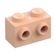 Brick Special 1 x 2 with 2 Studs on 1 Side (Light Nougat)