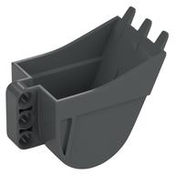 Technic Digger Bucket 4 x 7 (Dark Bluish Gray)