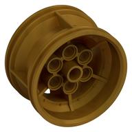 Wheel 43.2 x 26 Technic Racing Small with 6 Pinholes (Pearl Gold)