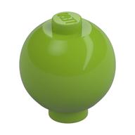 Brick Round 2 x 2 Sphere with Stud [Plain] (Lime)