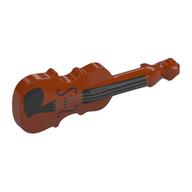 Musical Instrument Violin (Dark Orange)