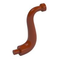 Animal Body Part / Plant, Tail / Trunk / Tentacle / Tongue / Vine / Tree Branch (Short Tip) (Dark Orange)