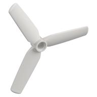Propeller 3 Blade 9 Diameter with Pin Hole, Recessed Center (White)