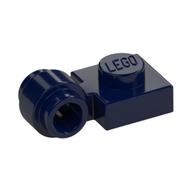 Plate Special 1 x 1 with Clip Light, Bar Hole [Thick Ring] (Dark Blue)