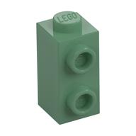 Brick Special 1 x 1 x 1 2/3 with Studs on 1 Side (Sand Green)