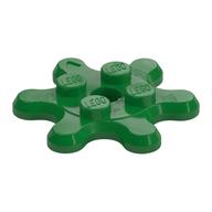 Plate Special 2 x 2 Splat Gear, 6 Teeth (Green)