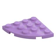 Plate Round Corner 4 x 4 (Medium Lavender)