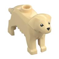 Animal, Dog, with Eyes and Nose Print (Tan)