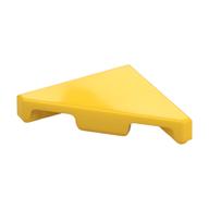 Tile 45° Cut 2 x 2 (Triangle) (Yellow)